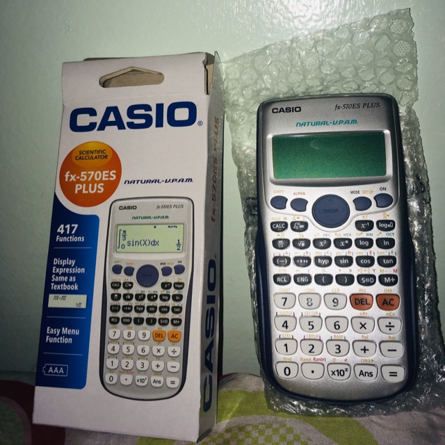 Casio Fx570es plus scientific calculator Shopee Philippines