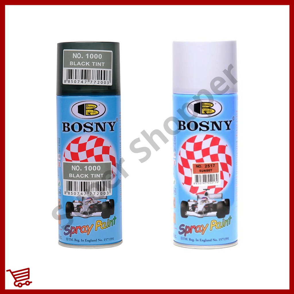Bosny Spray Paint 400cc Black Tint, Sunset Shopee Philippines