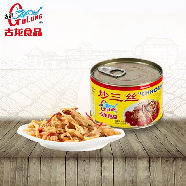 Gulong Chaosansi Pickled Chinese Bamboo Shoots 198g*L.H consumer goods