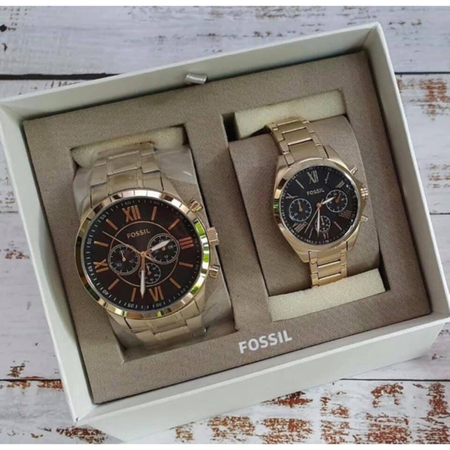 Authentic fossil couplesingle watches Shopee Philippines