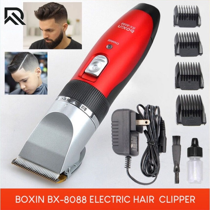 BOXIN 8088 Quiet Hair Cut Clippers Cordless Rechargeable Razor Hair Cut