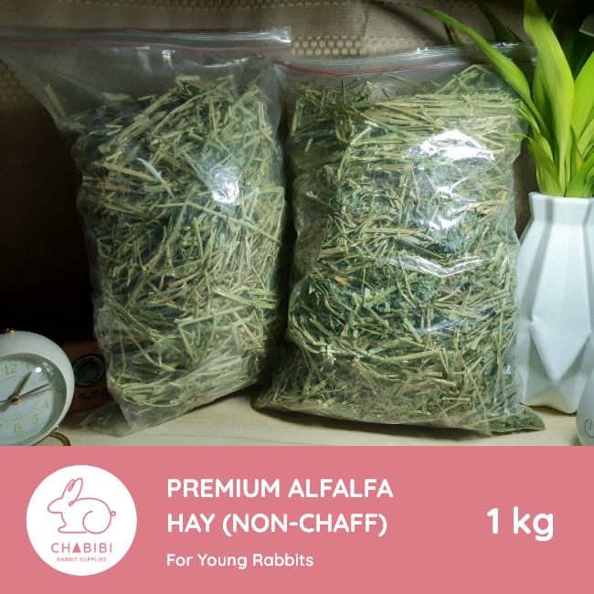 PREMIUM ALFALFA HAY 1kg Shopee Philippines
