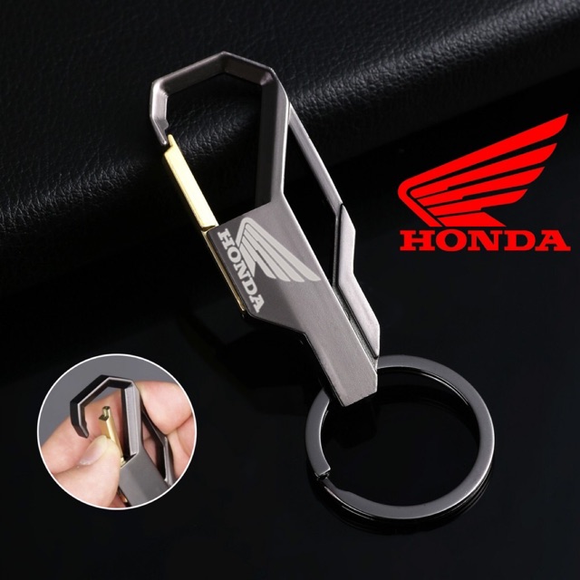 Motorcycle Car Keychain Men's Creative Alloy Metal Keyring Keychain Key