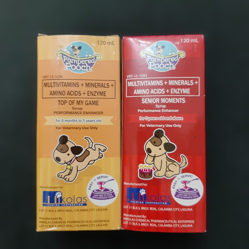 Dog Vitamins Syrup120ml Shopee Philippines
