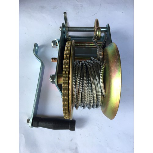 1.5ton hand crank winch with fast discharge for lifting and lowering