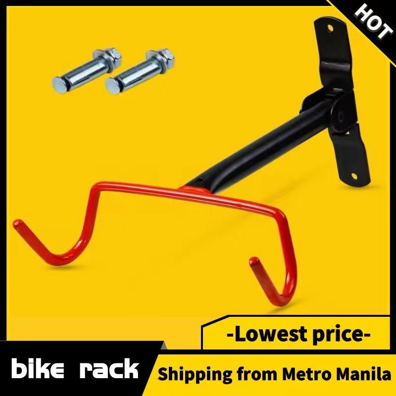 Bicycle wall hanging rack mountain bike display rack road parking rack