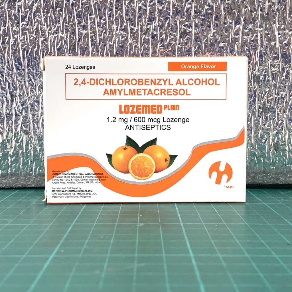 (Strepsils Generic) Lozemed Lozenge / Lozenges for Sore Throat Shopee