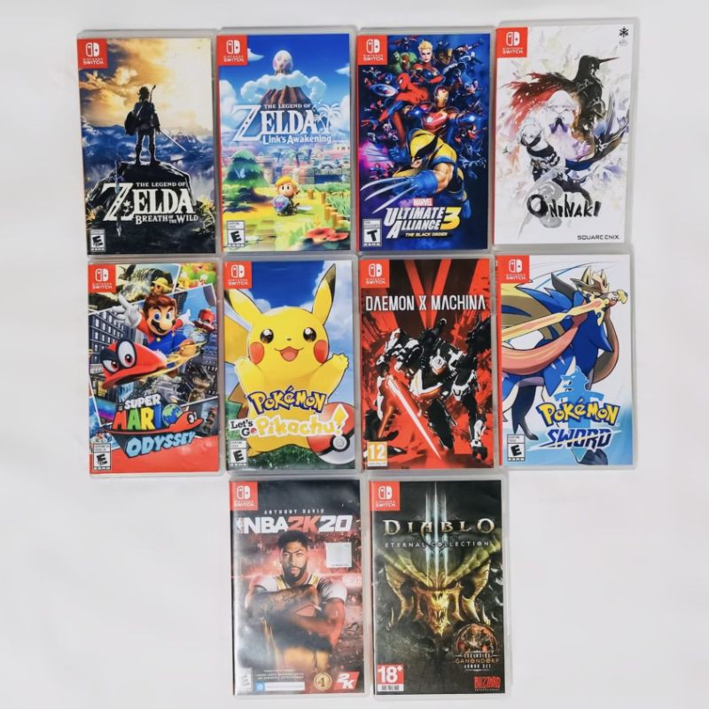 Nintendo Switch games (Preloved) Shopee Philippines