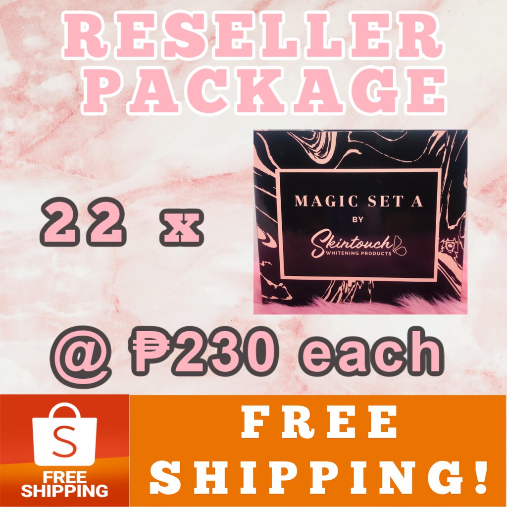 PROMO FREE SHIPPING 22pcs Skintouch Set A Package for