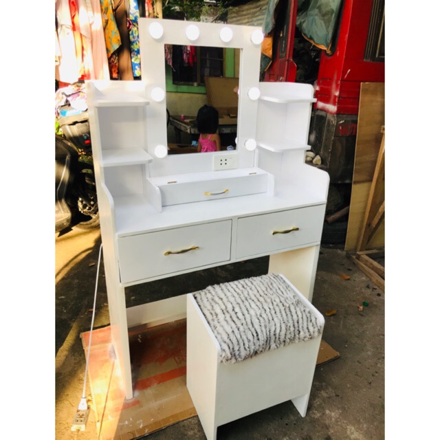 Vanity Mirror w/ Dresser Set Shopee Philippines