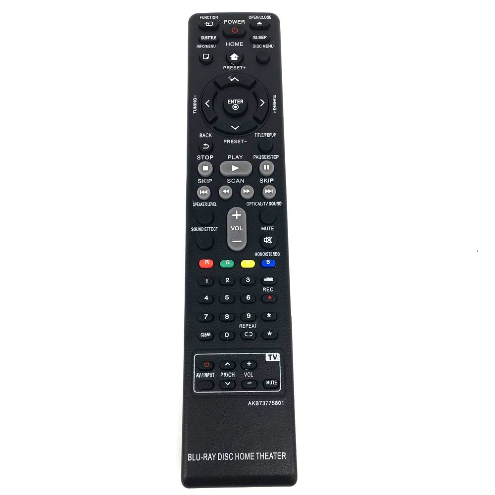 New Replacement Remote Control AKB73775801 For LG Bluray DISC Home