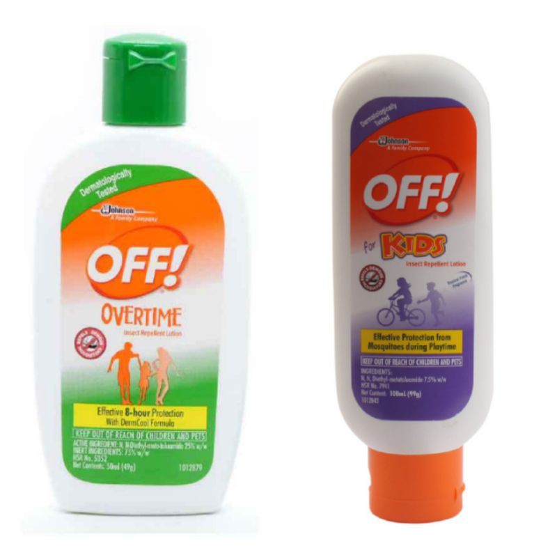OFF Lotion Kids / Overtime 50ml / 100ml Shopee Philippines