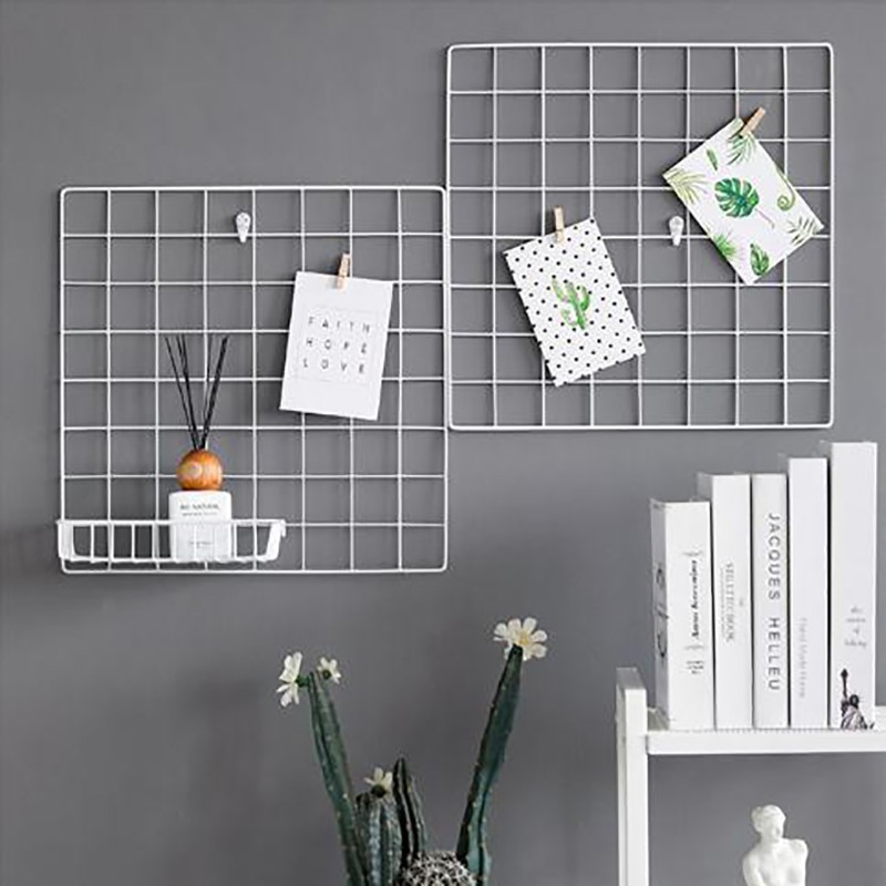 Metal Grid Wall Decor Wall Design Ideas
