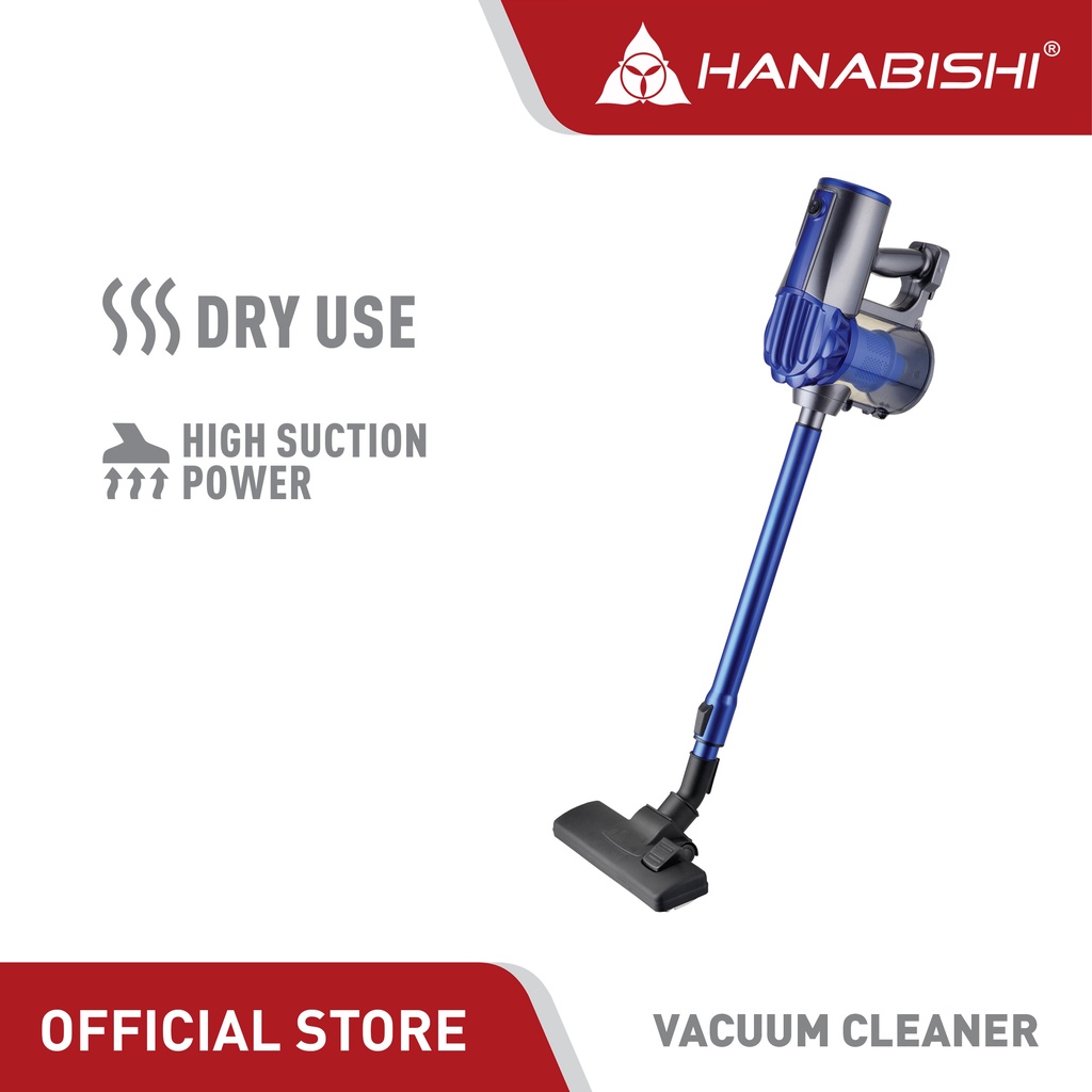 Hanabishi Vacuum Cleaner HVC40D High Suction Power Dust and Mite