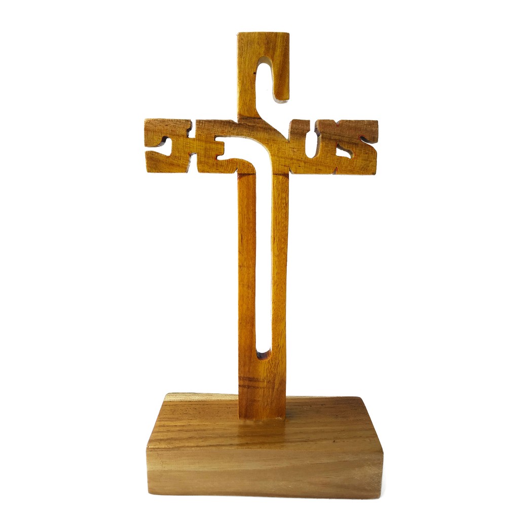 Unique Cross Motifs 20cmcross Sitting Catholic / Christian Display Christian Display Shopee