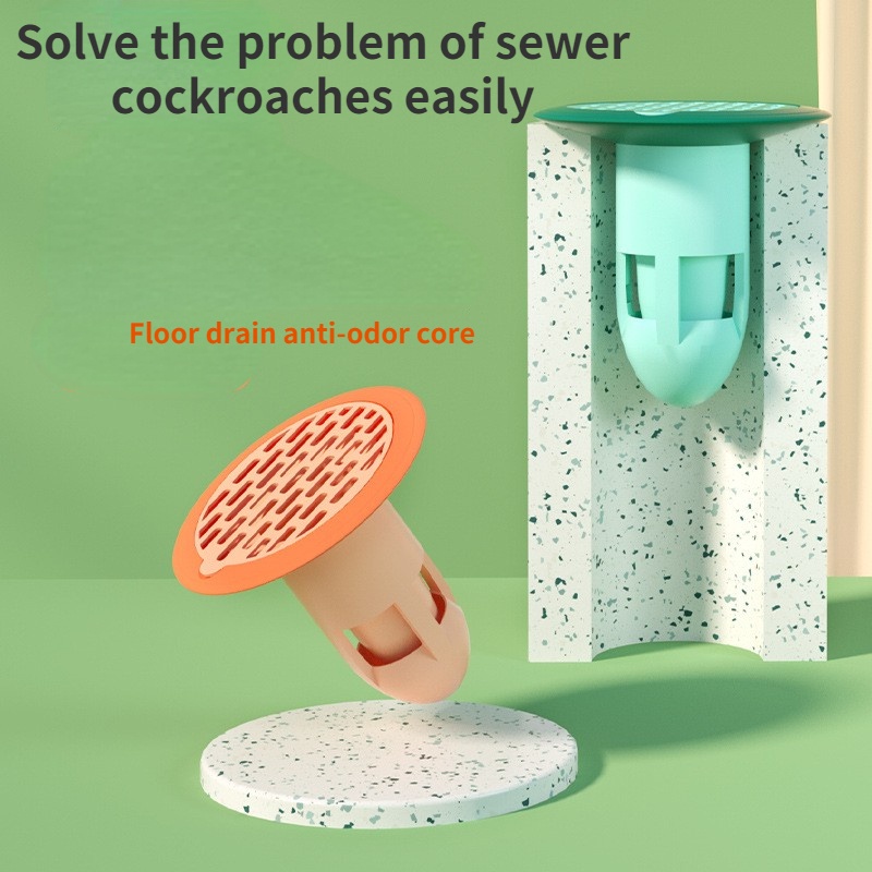 New Floor Drain Deodorizer Sewer Deodorant Cover Smell Toilet Insect