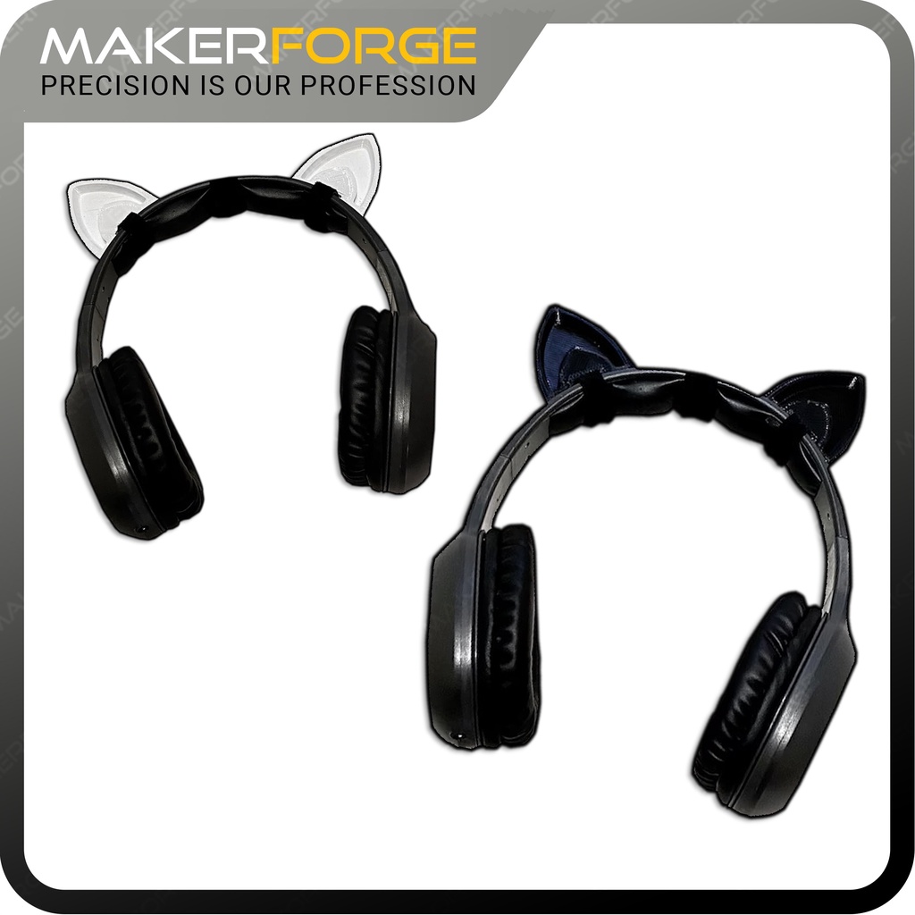 Cat Ears for Headphones, Headset & Cosplay Props, Headphone Ear, Twitch