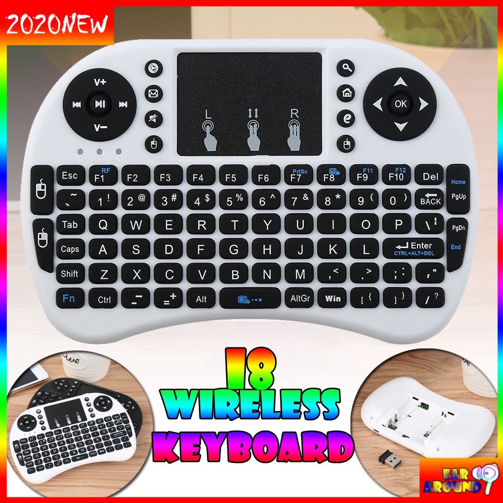 I8 Mini Keyboard Mouse 2.4G Wireless Touchpad Keyboard and
