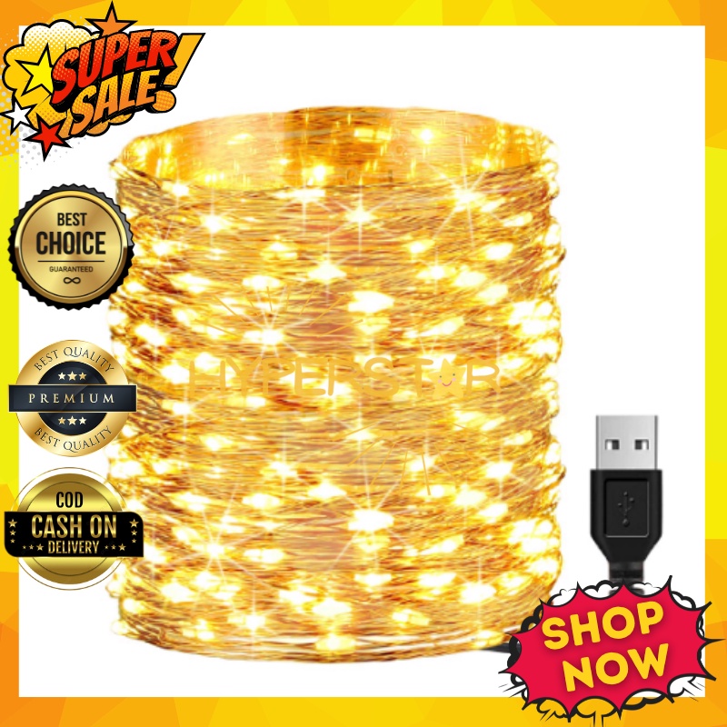 Hyperstar Original LED String light/ 5M Silver Wire Fairy lights/Home