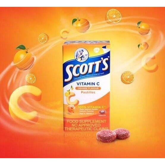 [Fresh Stocks Arrived] Scott’s Vitamin C Pastilles Kids Supplement