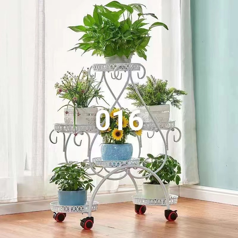 Plant Stand 6 Potted Metal Plant Stands Flower Stands for Indoor Plants
