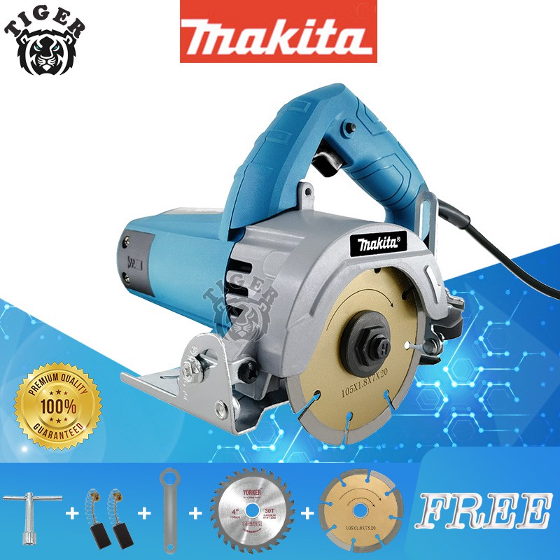 Makita MT4100 Marble Cutter Concrete Stone Tile Cutter Saw 1400W 45