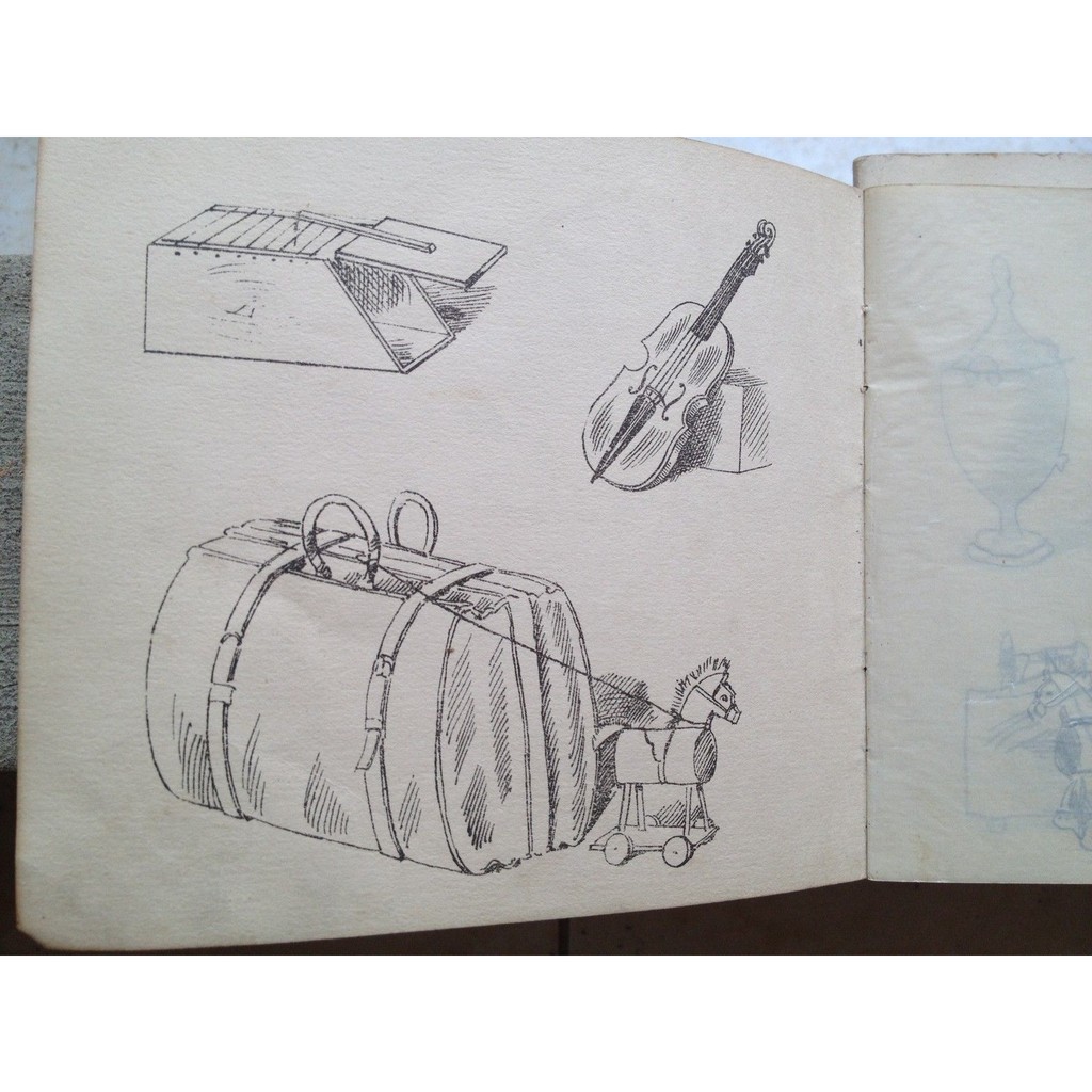 Learn to Draw 1930s Antique Sketch Book Shopee Philippines