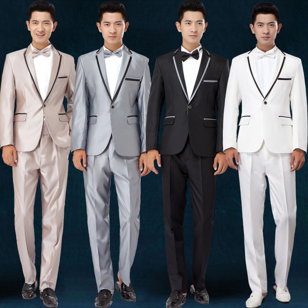 Mens Groom Wedding Suits Shopee Philippines
