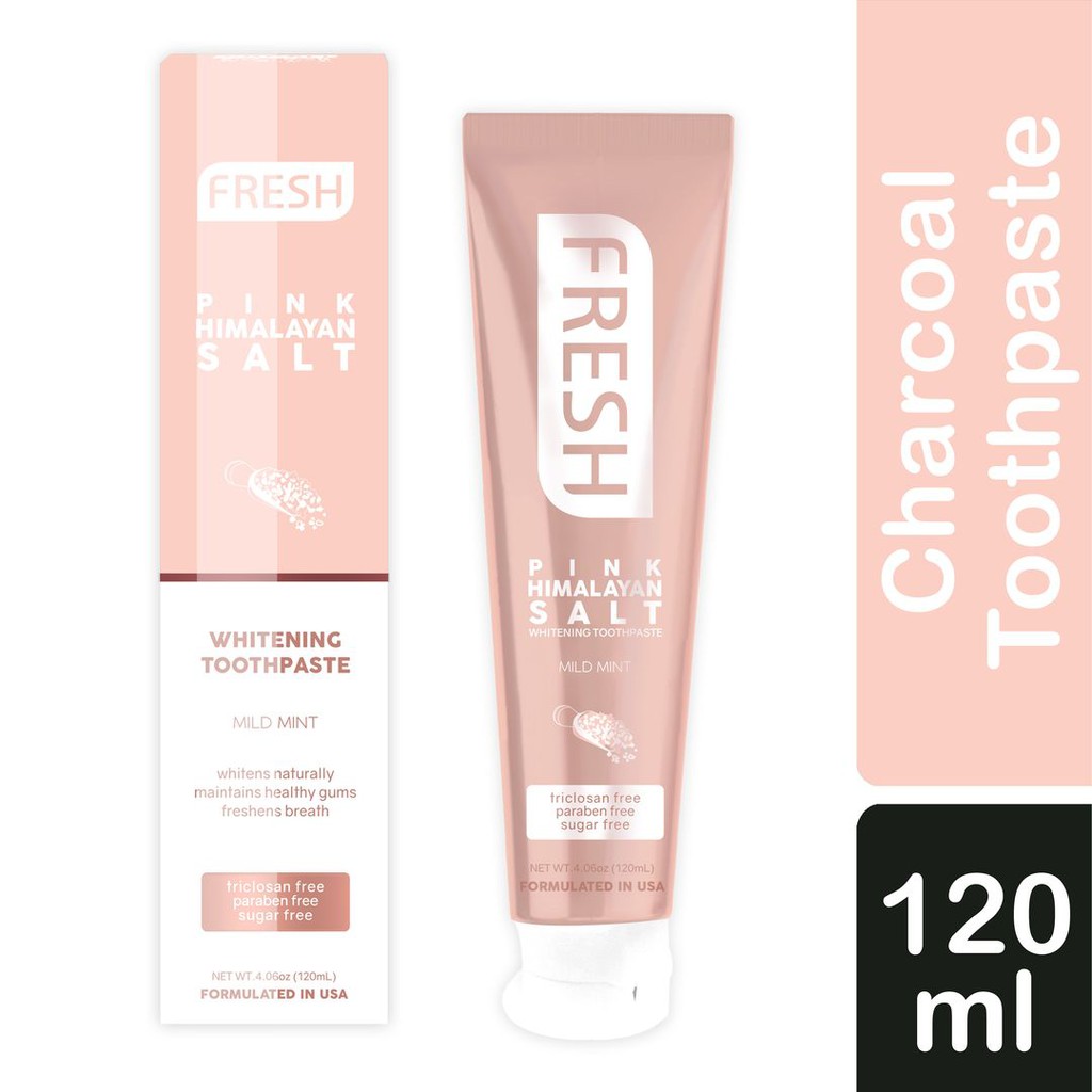 Fresh Pink Himalayan Salt Toothpaste Shopee Philippines
