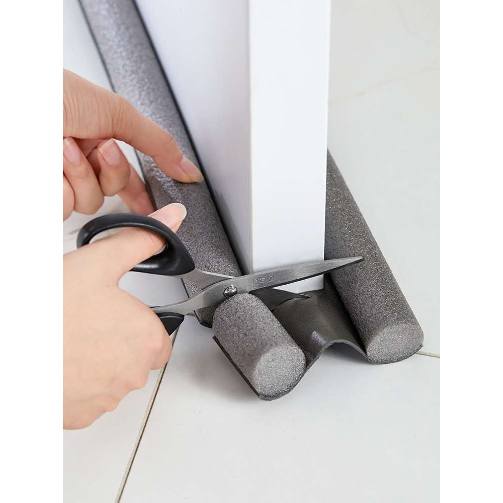 Flexible Door Seal Strip Guard Sealer Stopper Door Weatherstrip Guard