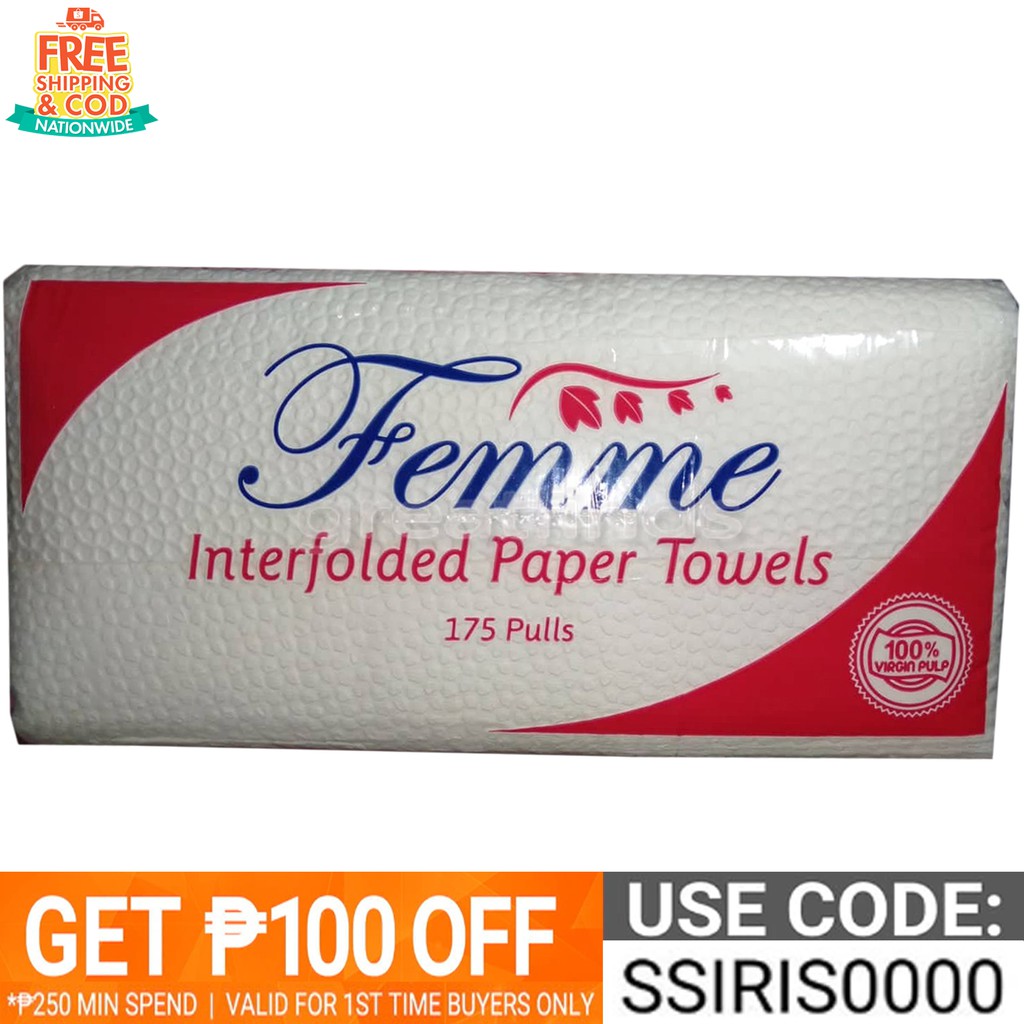 COD Femme Interfolded Tissue 175 Pulls Shopee Philippines