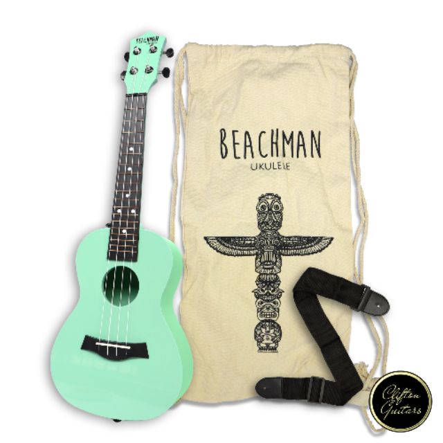 Beachman Concert Waterproof Ukulele Surf Green Shopee Philippines