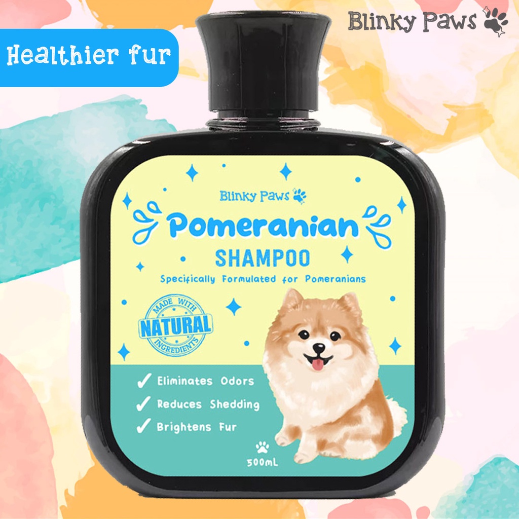Natural Shampoo Formulated for Pomeranian Reduces Shedding Eliminates