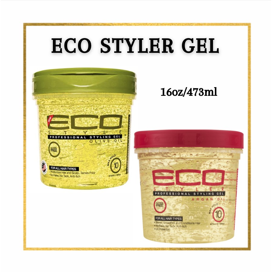 ECO Styler / Ecostyler Professional Styling Gel, Max Hold 10 Shopee