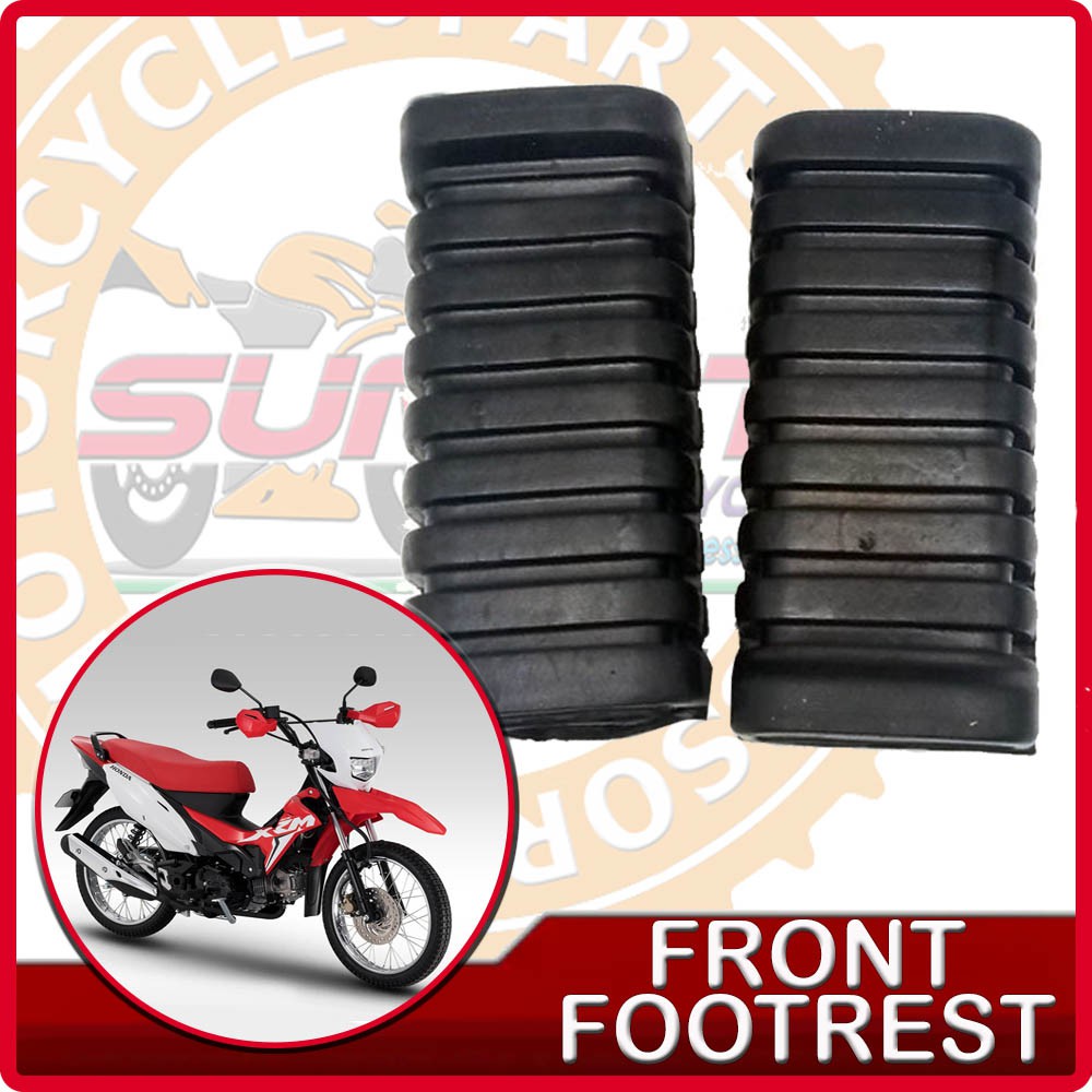 MOTORCYCLE FRONT FOOTREST RUBBER XRM Shopee Philippines