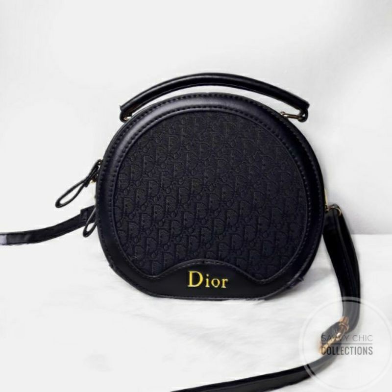 SCC Christian Dior Inspired Round Shape Sling Bag Shopee Philippines