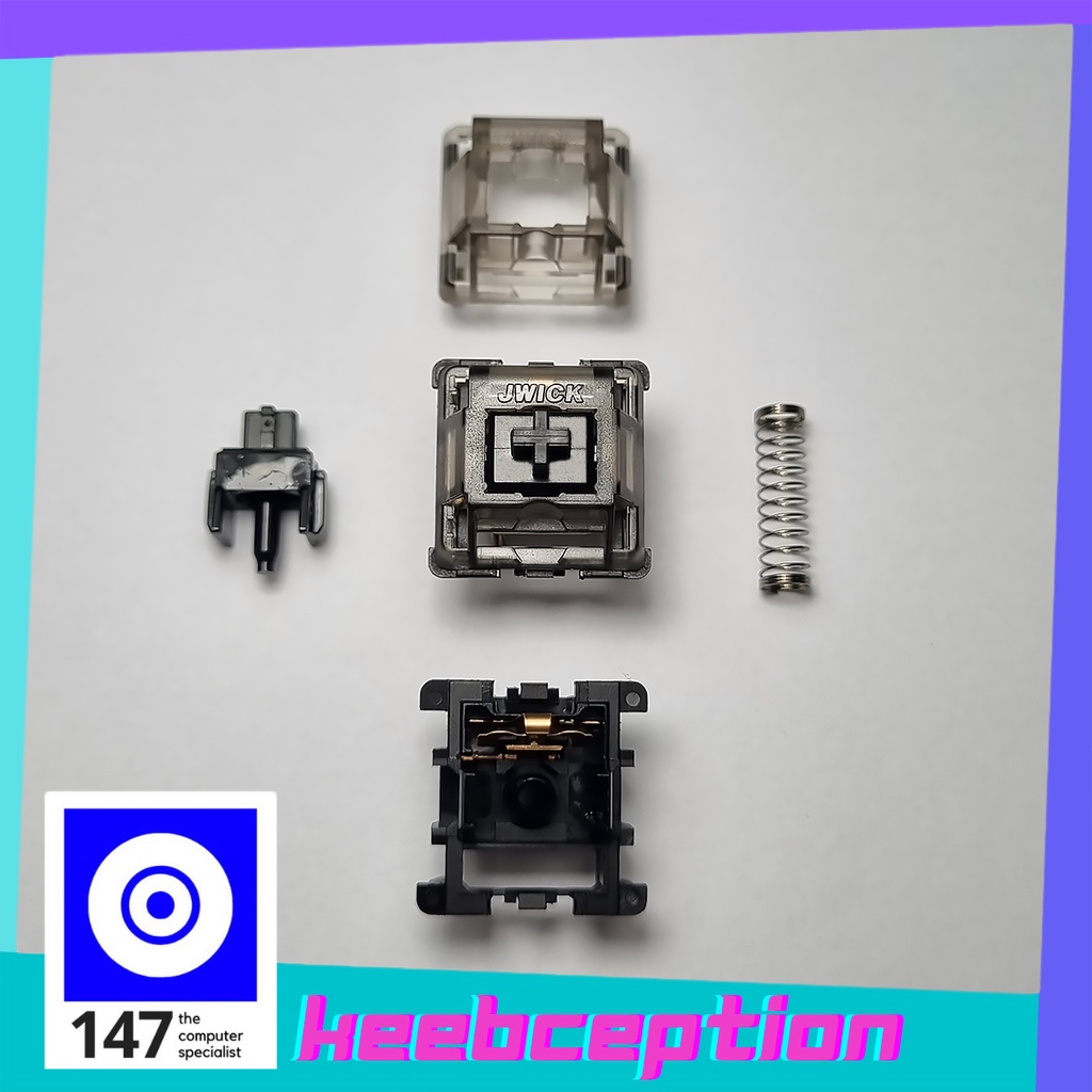 JWK/JWICK Ultimate Black Linear Switch (10 pcs) Shopee Philippines