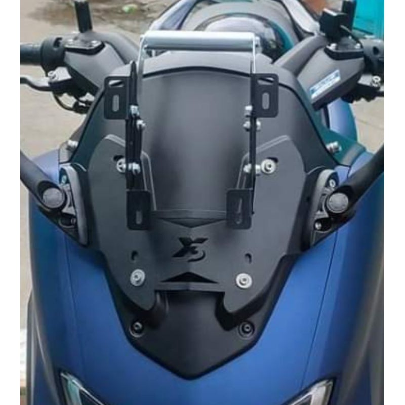 NMAX V2 SIDE MIRROR BRACKET X3 RACING PREMIUM + SIDE MIRROR Shopee