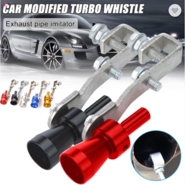 Universal Turbo Sound Whistle Exhaust Pipe Aluminum | Shopee Philippines