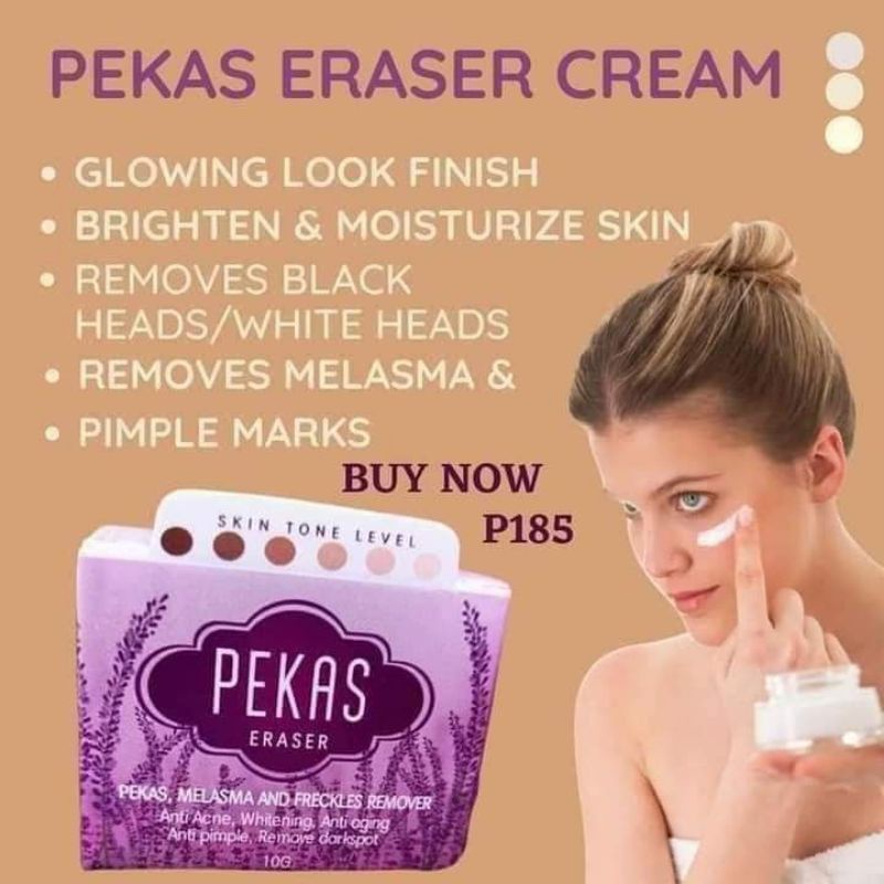 PEKAS ERASER Cream (ORIGINAL) Shopee Philippines