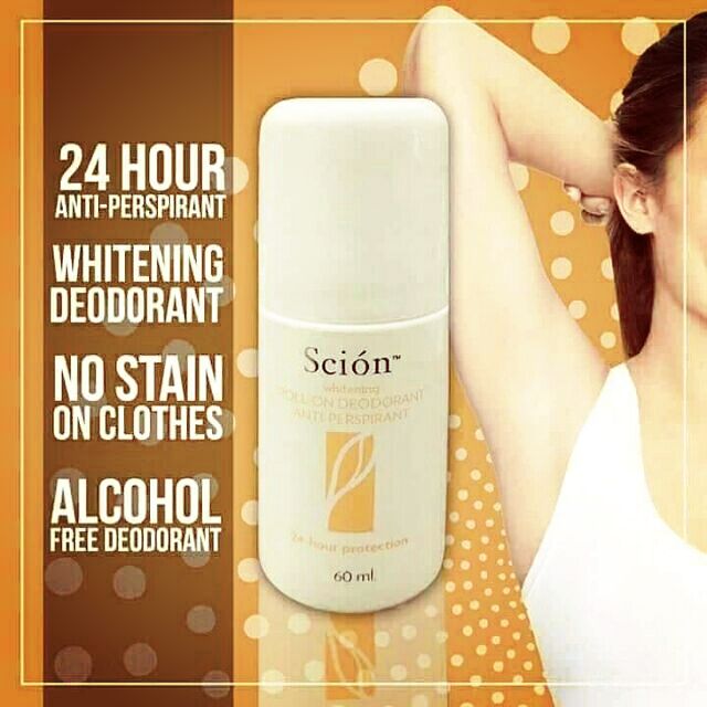Authentic Scion limited edition whitening deodorant 3for