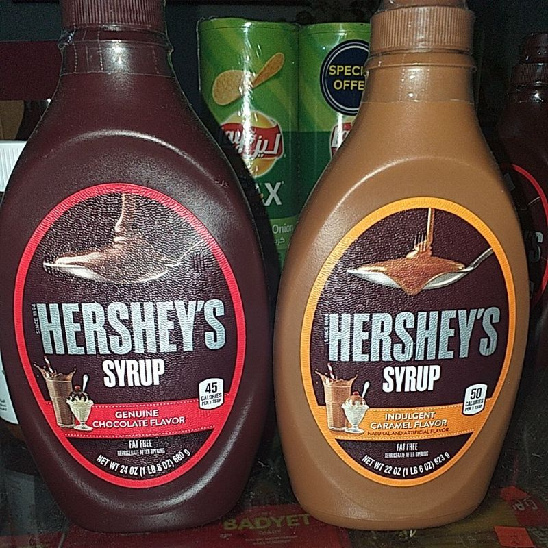 Hershey's syrup 680g & 623g (chocolate, caramel) Shopee Philippines