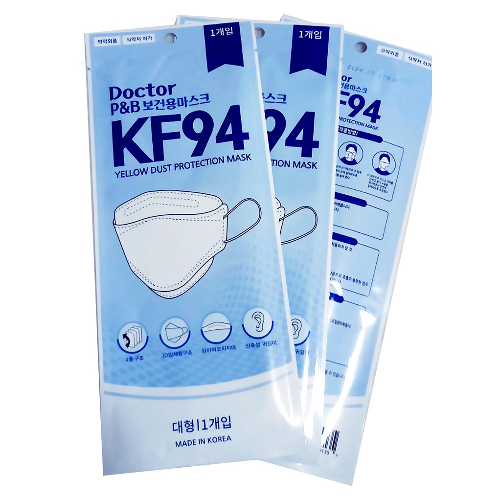 KF94 Face Mask Doctor P and B / fda approved / Made in Korea