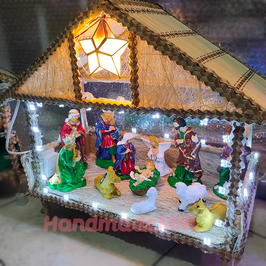 Christmas Belen Christmas Nativity Large Set Belen Figurines Included