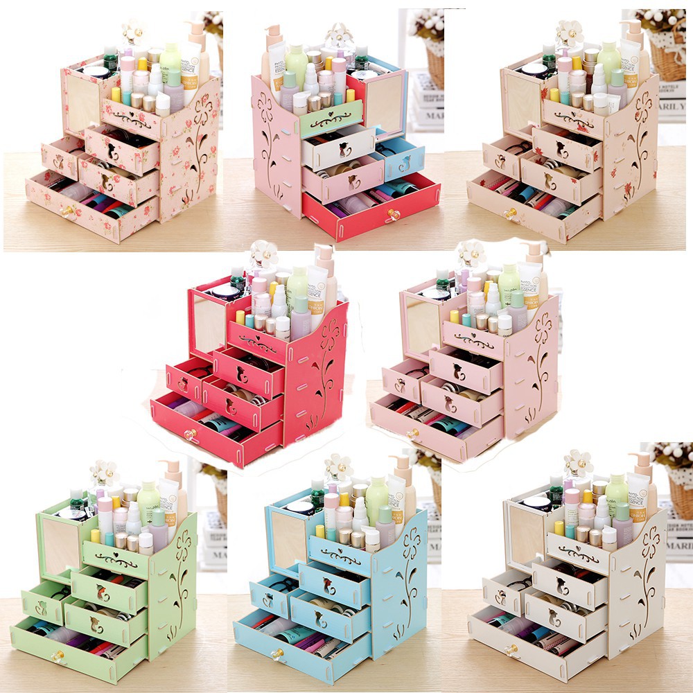 Diy Makeup Organizer Box Saubhaya Makeup