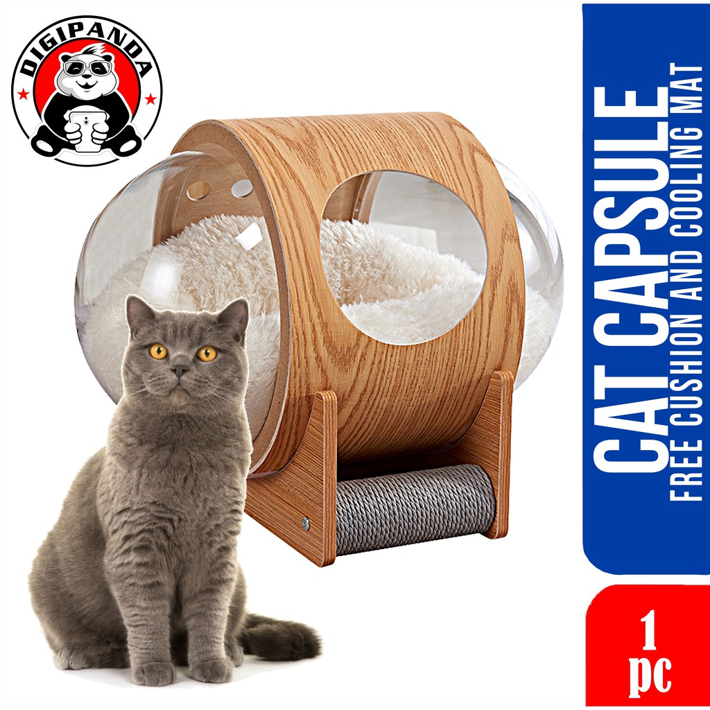 Spaceship Alpha, Cozy Pet Bed for Cat & Dog, Designed & Modern Cat
