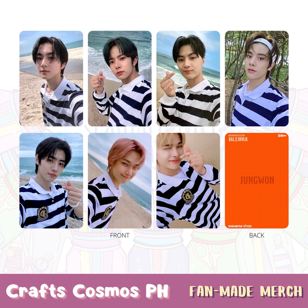 ENHYPEN Dimension Dilemma Album and WeVerse POB Photocards (Unofficial