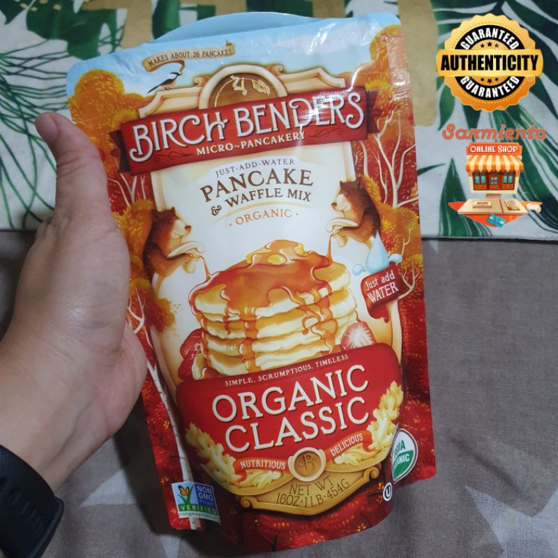 Birch Benders Classic Recipe Pancake & Waffle Mix 454g Shopee Philippines