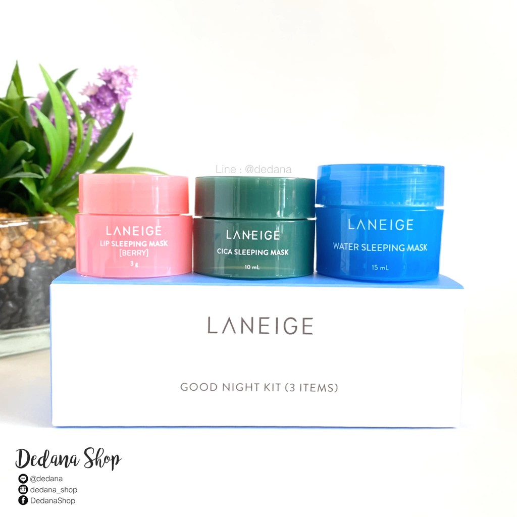 Laneige Good Night Kit (3 Items) Shopee Philippines