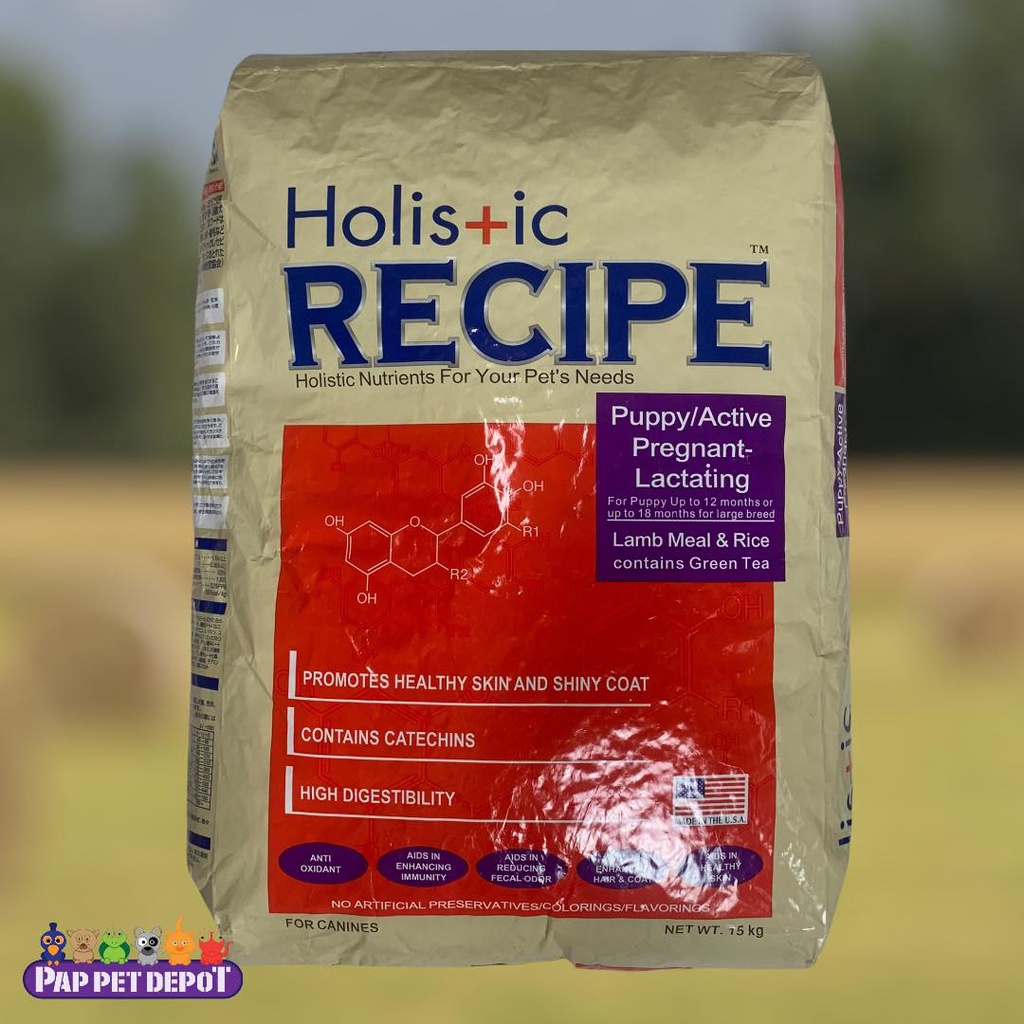 Holistic Recipe Dog Dry Food for Puppy/Active/Pregnant/Lactating